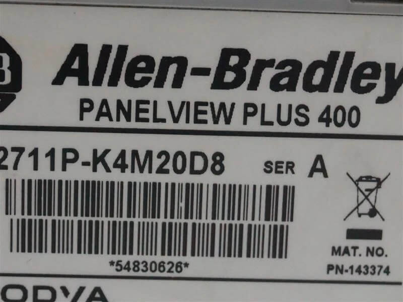 Allen Bradley 2711P-K4M20D8