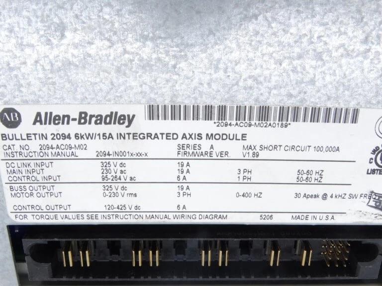Allen Bradley 2094-AC09-M02