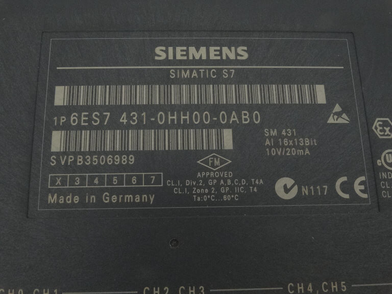 Siemens 6ES7431-0HH00-0AB0