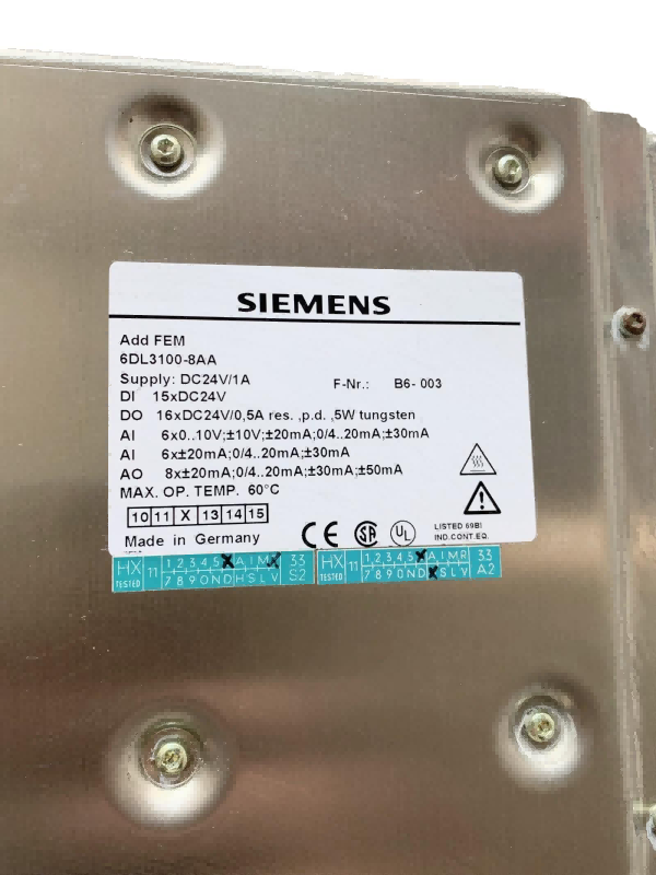 Siemens 6DL3100-8AA